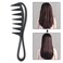 1Pc Black Large Tooth Detangle Comb Shampoo Wide Teeth Comb Hair Salon Shampoo Comb Unbreakable,Hair Combs,Beauty and Personal Care Hair Combs Styling Tools and Appliances