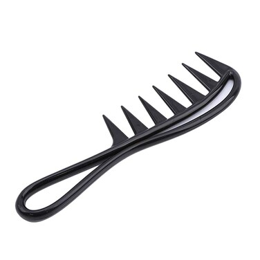 1Pc Black Large Tooth Detangle Comb Shampoo Wide Teeth Comb Hair Salon Shampoo Comb Unbreakable,Hair Combs,Beauty and Personal Care Hair Combs Styling Tools and Appliances