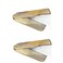 2Pcs Brown Yak Horn Comb Foldable Yak Horn Comb Pockets Clip Moustache Beard Styling Tool Portable Comb Hairdressing Hair Hair Care Tools Hair Styling Tool, Hair Brushes, Styling Tools and Appliances
