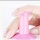 Pink Plastic Finger Stand Support Rest Nail Art Design Painting Salon DIY Finger Practical Holder for Nail Art Manicure Practice Hands &amp; Fingers