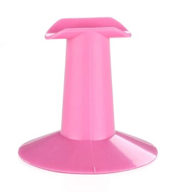 Pink Plastic Finger Stand Support Rest Nail Art Design Painting Salon DIY Finger Practical Holder for Nail Art Manicure Practice Hands &amp; Fingers