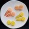 2Pcs Orange Slice Snap Hair Clips for Women Girls Bangs Side Hairpins Creative Barrettes Hair Accessories，Clips and Barrettes