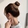 Brown Magic Hair Clips - Bird Nest Hair Clip, Velvet Expandable Hair Bun Maker   Three Rows Of Teeth Styling Hair Clip, Hair Styling Accessories For Making Ponytail, Bun And Hairpin，Clip and Barrettes