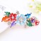 Green Flower Hair Clips Women Rhinestone Flower Butterfly Hairpin Hair Clip Barrette Ponytail Holder Glitter Crystal Elegant Gifts Hair Accessories for Beauty and Personal Care
