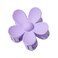 1Pc Purple Hair Claw Clips Flower Shaped Plastic Jaw Clips Anti-scratch Smell-less Useful Hold Tightly Purple Clips and Barrettes Hair Clips