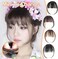 1Pc Clip in Bangs,Bangs Hair Clip Extensions,Bangs Hair Clip,Bangs Fringe Hairpieces for Women Girls, Fake Bangs Hairpieces Hair Extensions, Wigs and Accessories for Daily Wear