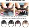 1Pc Clip in Bangs,Bangs Hair Clip Extensions,Bangs Hair Clip,Bangs Fringe Hairpieces for Women Girls, Fake Bangs Hairpieces Hair Extensions, Wigs and Accessories for Daily Wear