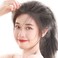 Black Invisible Human Hair Toppers For Women Seamless Clip In Hair Extension Hair Piece Short Fake Fringe Hair Lining of Hair Top Hairpieces