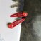 2 Pairs Red Cute Strawberry Hair Clips for Girls Alligator Hair Clips Red Metal Fruit Hair Clips Hair Barrettes Hair Accessories for Teens Gifts Clips and Barrettes Metal Buckle Decorate