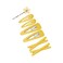 7Pcs Yellow Sweet Flower Women Girl Barrette Bobby Pin Hairpin Hair Clips Decoration Elegant Gold Gifts Hair Clips Clips and Barrettes Hair Clips