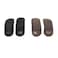6 Pcs Brown Sponge Volume Hair Bases Volume Inserts Hair Clip Fluffy Hair Cushion Bump It up Hair Piece Hair Styling Pad for Women Girls Clips and Barrettes(ZS239), Black
