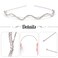 Yxiang 8PCS Crystal Headbands for Women, Pearls Flower Hairbands Fashion Rhinestone Headband Gold Sliver Metal Decorative Headpiece Headdress Kid Girl Women Bride