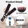 110 Packs Hair Brushes Bulk for Homeless Anti Entangling Hair Brush Massage Comb for Homeless Shelter Airbnb Hotel Nursing Home Charity Church Individually Wrapped
