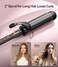 2 Inch Curling Iron for Long Hair Loose Curls, 14 Heat Settings Large Barrel Curling Iron, Ceramic Curling Iron 2 Inch Barrel with Argan Oil Infused, Big Barrel Curling Iron