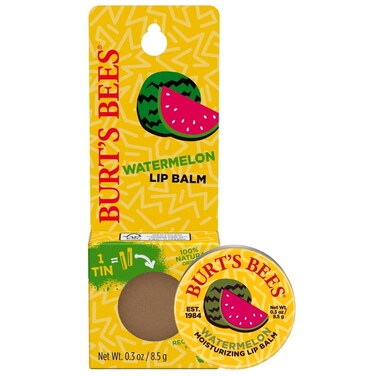 Burt's Bees Tin Lip Balm - Watermelon - 0.3oz