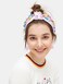 Knotted Headband for Women Gummy Bear Lollipop Candy Crystal Jeweled Embellished Top Knot Hairband Statement Wide Turban Hair Hoop Funny Gifts for Girls Sister Bff Birthday Holiday Party