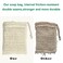 Soap Saver Pouch, Soap Bag Body Scrubber for Bar Soap or Soap Lift, Body Exfoliator Sponge for Bath or Shower, 4 Pack Soap Bag + 3 Piece Soap Lift Soap Saver Pads.