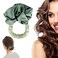 Heatless Curling Silk Scrunchies for Women,Elastic Sleepy Ties,Satin Silk Scrunchies,Soft Sleep-in Hair Roller,Silk Ponytail Holder,No Heat Curls for Long Hair, DIY Hairstyles.