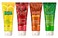 Vaadi Herbals Assorted Herbal Face Wash, 60ml (Pack of 4)