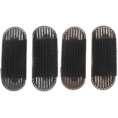 4pcs Bangs Mat Hair Clips Sponge Bump It Up Volume Base, Fluffy Cushion Hairpins for Women Girls