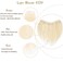 Frontal Hairpiece for Men Light Blonde Hair Extension Hairline Loss Straight Tape in Human Hair Toppers Replacement Toupee (0.78"x6.3", 6", Blonde)