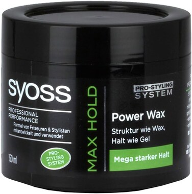 German SYOSS Power Wax Hair Gel 150ml- Shipping from USA