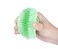 Hair Scalp Brush Dandruff Cleaning Brush Shower Scalp Shampoo Brush Scalp Massager Pack of 4 (White and Green)