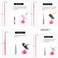 15pcs Pink Nail Art Brushes Set, Nail Art Design Tools, Nail Dotting Tools, Nail Dust Brush, Striping Nail Art Brushes for Long Lines, Nail Drawing Pen For Nail Design