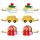 HEIDKRUEGER Cute Back to School Hair Clips, 3Pairs Hair Clips with Schoolbag Book School Bus Hairpins for Teacher Students, Fun Hair Accessories Gift