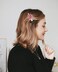 Crystal Hair Clips Large Sparkle Rhinestone Flower Design Alligator Metal Clip Non-Slip Floral Duckbill Hairpins Bling French Fancy Hair Barrettes for women Girls Hair Jewelry Accessories
