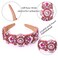Crystal Headbands for Women's Hairbands Rhinestone Embellished Headbands Pearl Beaded Headbands for Women Girls Handmade Party Jewelry Hairband Baroque Fashion Hair Hoop Accessories (A04-Crystal