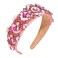 Crystal Headbands for Women's Hairbands Rhinestone Embellished Headbands Pearl Beaded Headbands for Women Girls Handmade Party Jewelry Hairband Baroque Fashion Hair Hoop Accessories (A04-Crystal