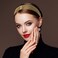 ANCIRS 2 Pack Multi Layered Elastic Headband for Women, Adjustable Rhinestone Bridal Headpieces, Stretchy Crystal Jewelry Hair Bands Accessories for Girls