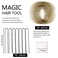 Zonon Bun Hair Nets Invisible Elastic Edge Mesh and U Shaped Pins Set, 50Pcs Individual Package Invisible Hair Nets, 40Pcs U Shaped Pins for Ballet Bun, Sleeping, Women and Wig (Light Linen)