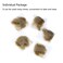Zonon Bun Hair Nets Invisible Elastic Edge Mesh and U Shaped Pins Set, 50Pcs Individual Package Invisible Hair Nets, 40Pcs U Shaped Pins for Ballet Bun, Sleeping, Women and Wig (Light Linen)