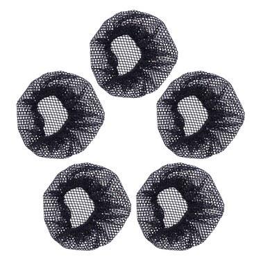 FRCOLOR Elastic Hair Nets - 5Pcs Bun Covers for Women, Girls, Ballet &amp; Food Service - Dance Hair Accessories