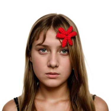 Anime Anger Mark Hair Clip &ndash; 2.5&rdquo; x 2.5&rdquo; Cute and Stylish Cartoon-Inspired Accessory for Cosplay, Daily Wear, and Anime Fans