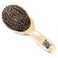 Torino Pro Wave Brush #1190 - By Brush King - Soft Oval Palm/Military with Long Handle 360 Waves Brush