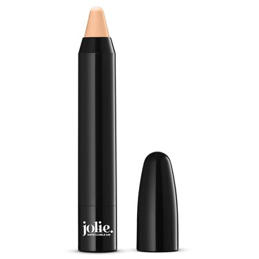 Jolie Eyebrow Perfecting Brightener &amp; Highlighter, Creamy Self Sharpening Crayon Stick, Satin Finish (Matte Beige)