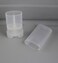 15 ML Clear Empty Plastic Oval Deodorant Containers Lip Balm Tubes for Lipstick, Crayon,chapstick,homemade Lip Balm,BPA Free (25 Pcs)