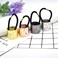 4 Pcs Metal Circle Cuff Hair Ties Hair Rope Hair Band, Gothic Punk Metal Elastic Hair Clips, Fashion Hair Accessories for Women, Gold, Rose Gold, Silver, Black