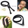 8 PCS Adjustable Hair Bands - Thick Heavy, Curly, Afro Puff Ponytail Holders for Women's Long Hair, Braids, Crochet (Black)