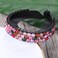 Rhinestone Hair Clip for Women - 5Pack Half-balloon Nest Expanding Hairpin Girls Hair Claws Hair Bun Holders Accessories (mixed 5 color-2)