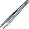 CS25 4" Professional Surgical Grade Stainless Steel Precision Tip Eyebrow Tweezers for Facial Hair Shaping &amp; Removal. Beauty Tool for Men/Women. Made in Solingen Germany (Slanted)