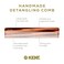 Kent 92T Wide Tooth Detangler Comb &ndash; Ideal for Curly Hair &amp; All Hair Types. Perfect for Wet Hair, Mens &amp; Womens Hair Styling, and Detangling