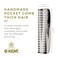 Kent Mini Beard &amp; Mustache Comb, Wide Tooth, Travel Size, Detangling
