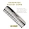 Kent Mini Beard &amp; Mustache Comb, Wide Tooth, Travel Size, Detangling