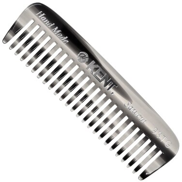 Kent Mini Beard &amp; Mustache Comb, Wide Tooth, Travel Size, Detangling