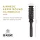 Kent AirHedz Round Brush for Blow Drying, Ceramic Barrel for Long Bobs and Short to Mid-Length Hair, Faster Drying Time