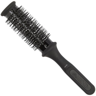 Kent AirHedz Round Brush for Blow Drying, Ceramic Barrel for Long Bobs and Short to Mid-Length Hair, Faster Drying Time